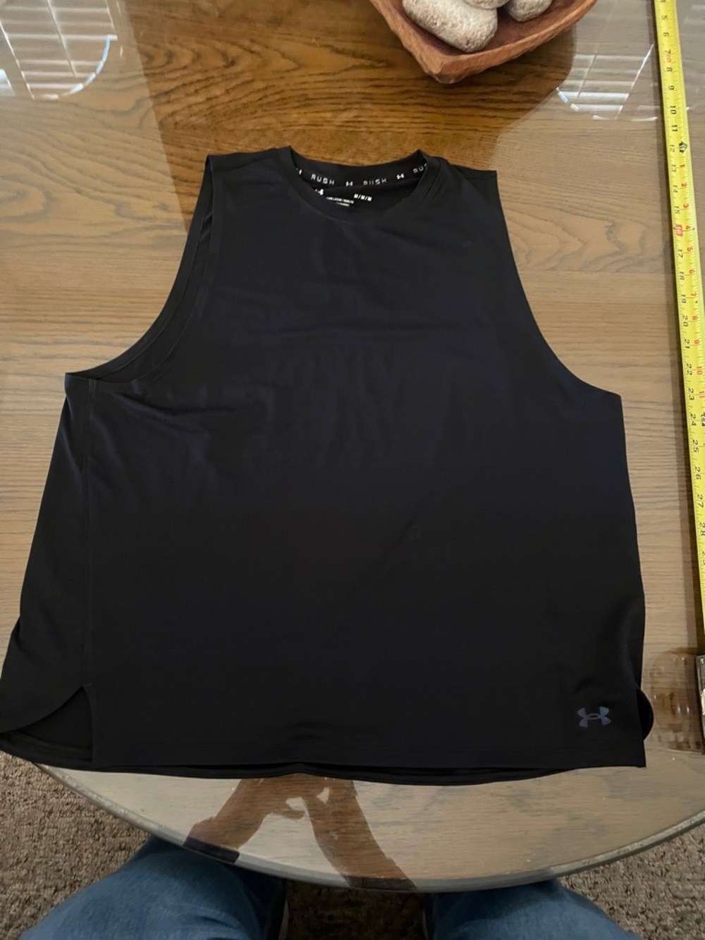 Under Armour Black Performance Muscle Tank